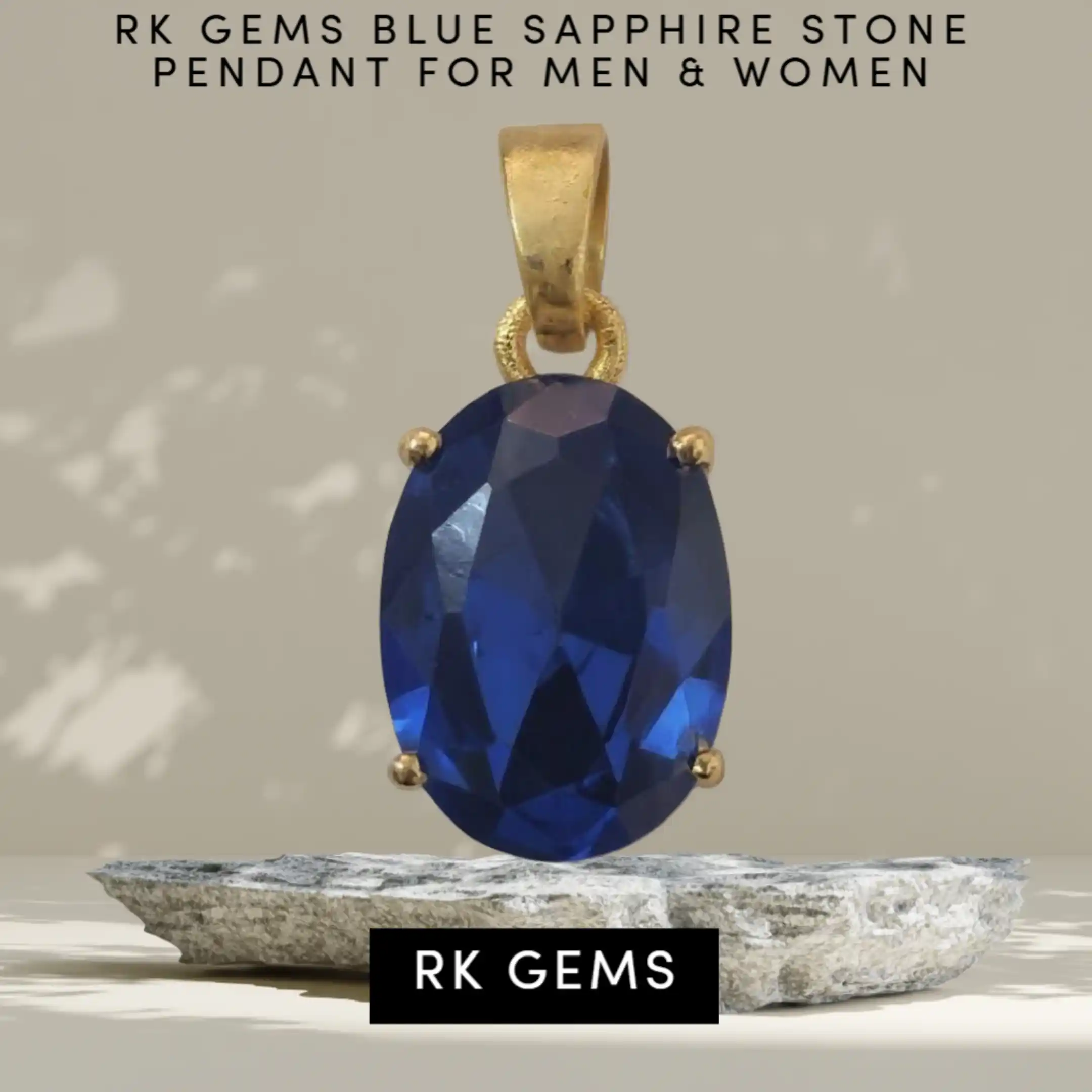 Premium Neelam Stone Pendant | Blue Sapphire Pendant for Shani Planet Benefits & Elegant Style.png